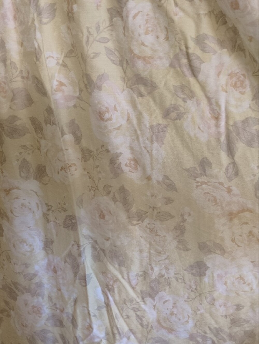 Women's Cream Floral Maxi Dress - Picture 8 of 13